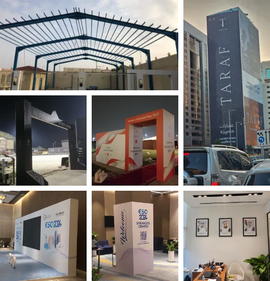 Contact Prism Point Advertising – signage, fencing, and branding services UAE